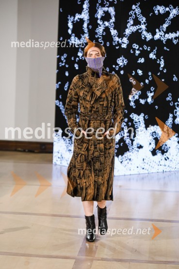 Natasa Hrupic, Draž in Prik modna revija, Ljubljana Fashion Week 2020