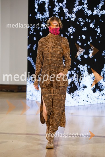 Natasa Hrupic, Draž in Prik modna revija, Ljubljana Fashion Week 2020