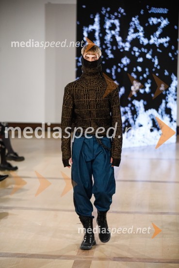 Natasa Hrupic, Draž in Prik modna revija, Ljubljana Fashion Week 2020