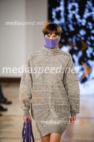Natasa Hrupic, Draž in Prik modna revija, Ljubljana Fashion Week 2020