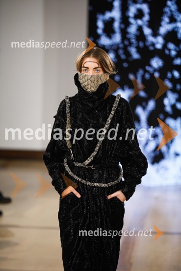 Natasa Hrupic, Draž in Prik modna revija, Ljubljana Fashion Week 2020