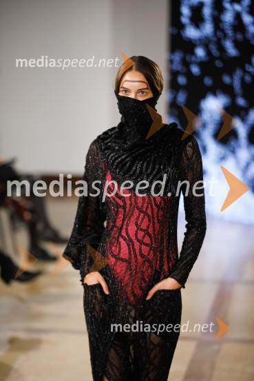 Natasa Hrupic, Draž in Prik modna revija, Ljubljana Fashion Week 2020