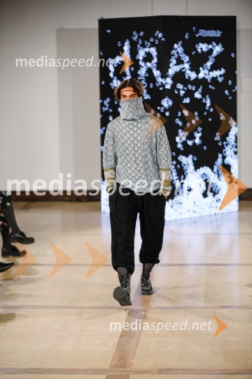 Natasa Hrupic, Draž in Prik modna revija, Ljubljana Fashion Week 2020