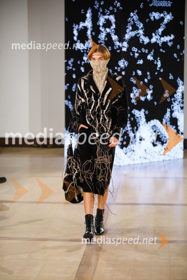 Natasa Hrupic, Draž in Prik modna revija, Ljubljana Fashion Week 2020