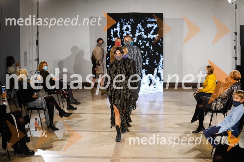 Natasa Hrupic, Draž in Prik modna revija, Ljubljana Fashion Week 2020