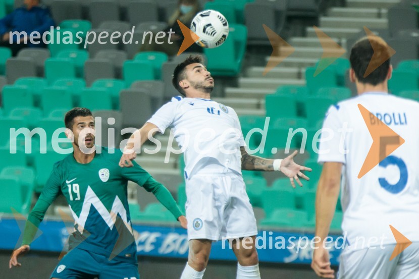  Mario Jurčević, nogometaš, NK Olimpija;  ... ;  ... Prijateljska tekma, Slovenija : San Marino