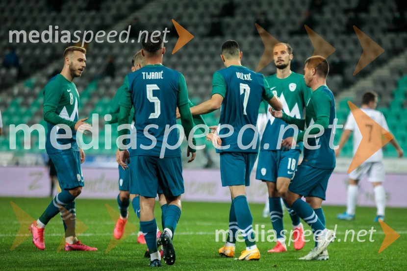  Sandi Lovrić, nogometaš;  David Tijanič, nogometaš;  Haris Vučkić, nogometaš;  Jon Gorenc Stanković, nogometaš;  ... Prijateljska tekma, Slovenija : San Marino
