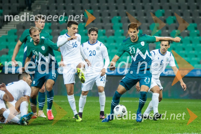  Jon Gorenc Stanković, nogometaš;  ... ;  ... ;  ... ;  Nemanja Mitrović, nogometaš, NK Maribor;  ... Prijateljska tekma, Slovenija : San Marino