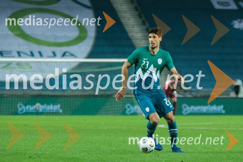  Nemanja Mitrović, nogometaš, NK MariborPrijateljska tekma, Slovenija : San Marino