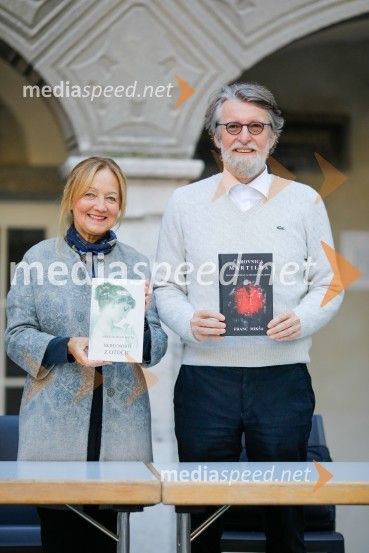  Amalija - Malči Mikša Jelen, novinarka;  Franc Mikša, diplomatPredstavitev knjig Franca Mikše in Amalije Jelen Mikša