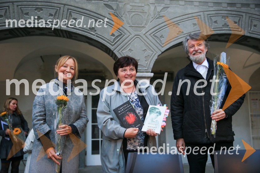  Amalija - Malči Mikša Jelen, novinarka;  ... ;  Franc Mikša, diplomatPredstavitev knjig Franca Mikše in Amalije Jelen Mikša