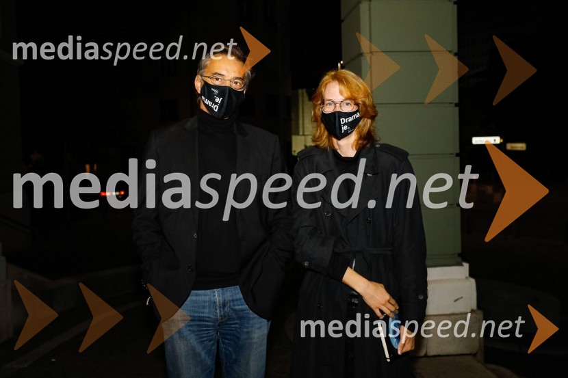   Igor  Samobor, igralec, ravnatelj SNG Drama Ljubljana;  ... Moj mož, premiera predstave