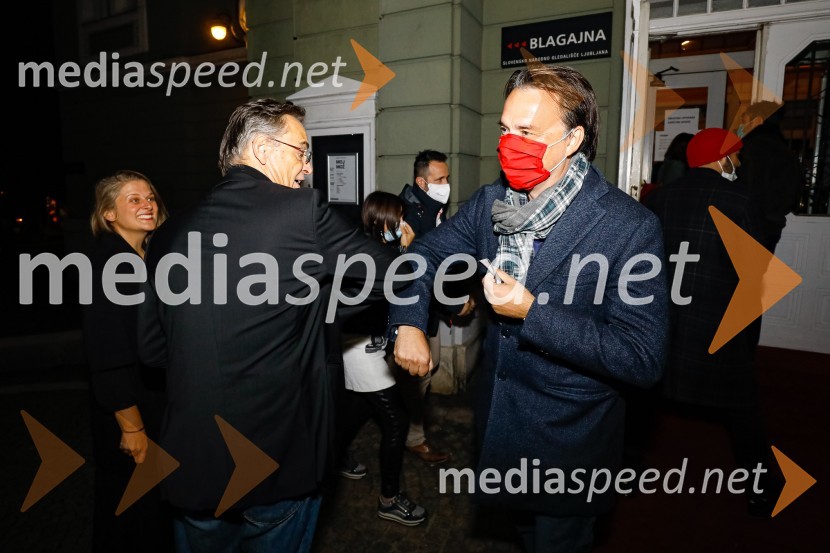   Igor  Samobor, igralec, ravnatelj SNG Drama Ljubljana;  ... Moj mož, premiera predstave