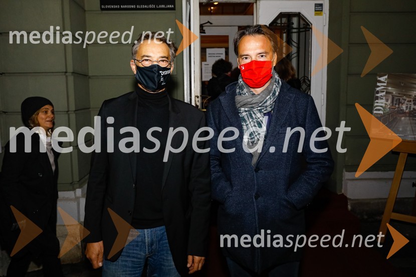   Igor  Samobor, igralec, ravnatelj SNG Drama Ljubljana;  ... Moj mož, premiera predstave