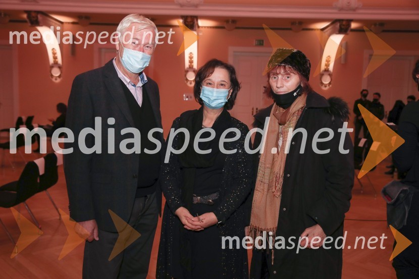  Konrad  Steinbacher - Koni, režiser;  Jelka Stergel, direktorica, Slovenski Filmski Festival;  ... Podelitev nagrad vesna, Festival slovenskega filma