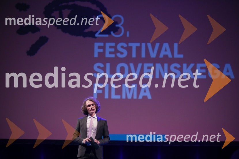  Jure Longyka, moderatorPodelitev nagrad vesna, Festival slovenskega filma