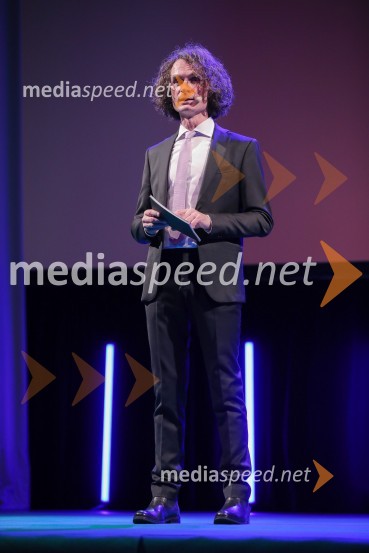  Jure Longyka, moderatorPodelitev nagrad vesna, Festival slovenskega filma