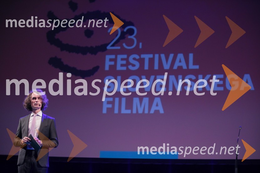  Jure Longyka, moderatorPodelitev nagrad vesna, Festival slovenskega filma