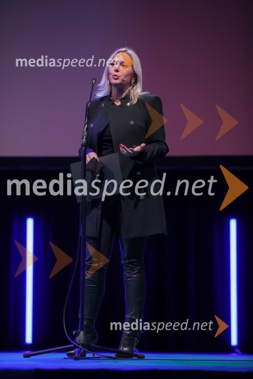  Veronika Žajdela, voditeljicaPodelitev nagrad vesna, Festival slovenskega filma