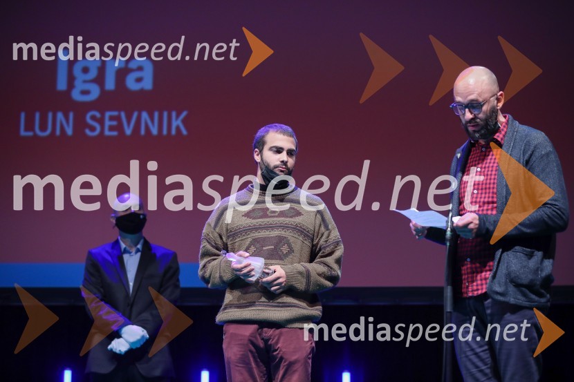  Matic Majcen, filmski publicist;  Val Sevnik;  Luka PočivalšekPodelitev nagrad vesna, Festival slovenskega filma