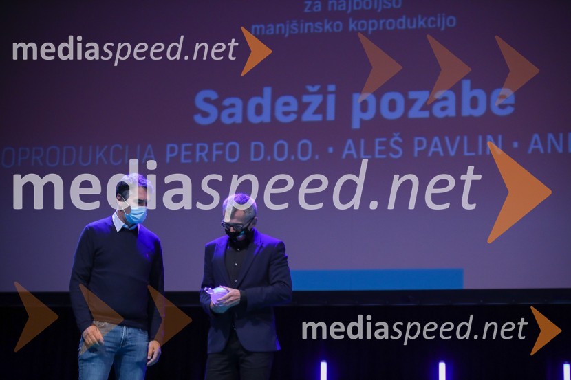  Andrej Štritof, Perfo Production;  Aleš Pavlin, producentPodelitev nagrad vesna, Festival slovenskega filma