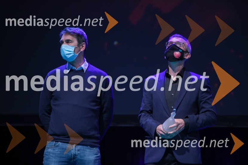  Andrej Štritof, Perfo Production;  Aleš Pavlin, producentPodelitev nagrad vesna, Festival slovenskega filma