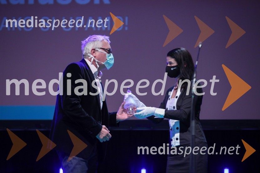  Jani Sever, filmski producent;  Polona PetekPodelitev nagrad vesna, Festival slovenskega filma