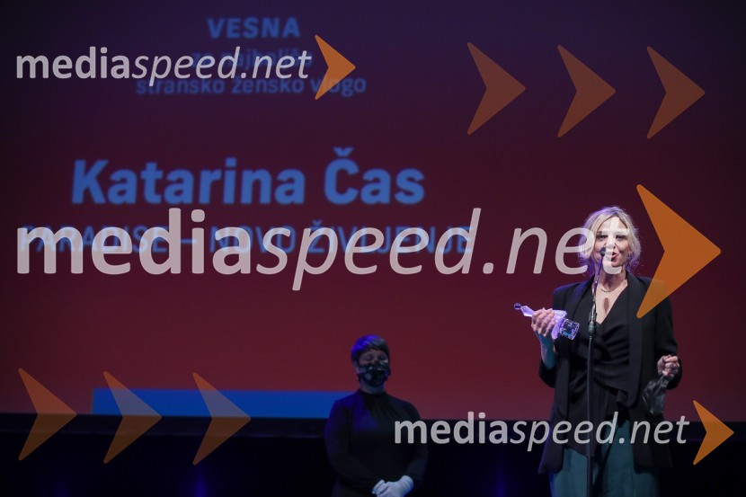  Katarina Čas, igralkaPodelitev nagrad vesna, Festival slovenskega filma