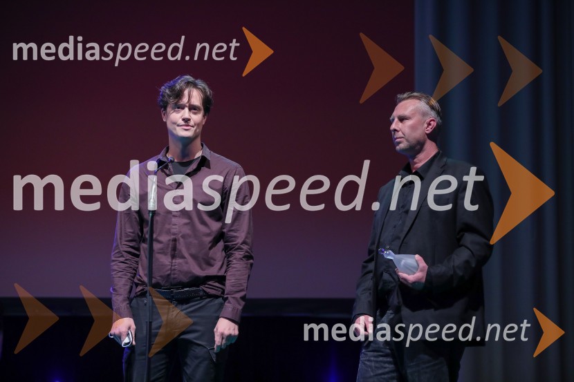  Domen Valič, igralec;  Dejan Babošek, režiserPodelitev nagrad vesna, Festival slovenskega filma