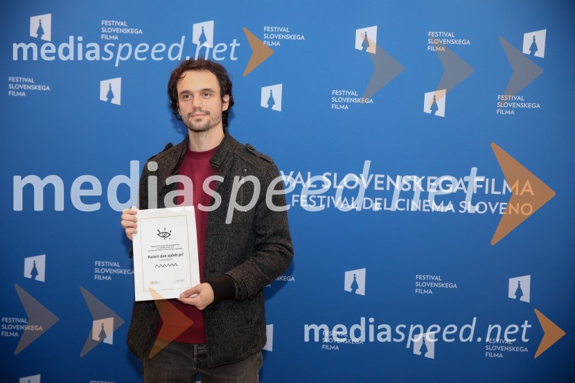  Luka Marčetić, igralec, režiser in scenaristPodelitev nagrad vesna, Festival slovenskega filma