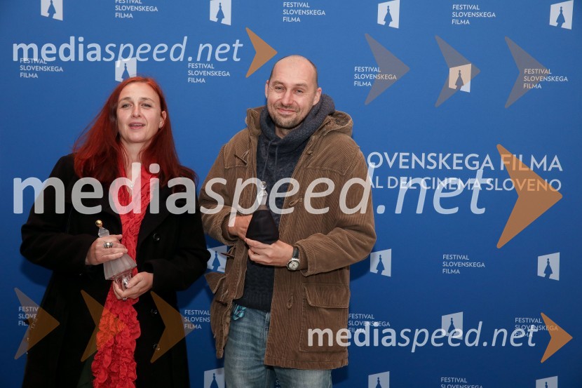  Ida Weiss, producentka;  Martin Turk, scenaristPodelitev nagrad vesna, Festival slovenskega filma