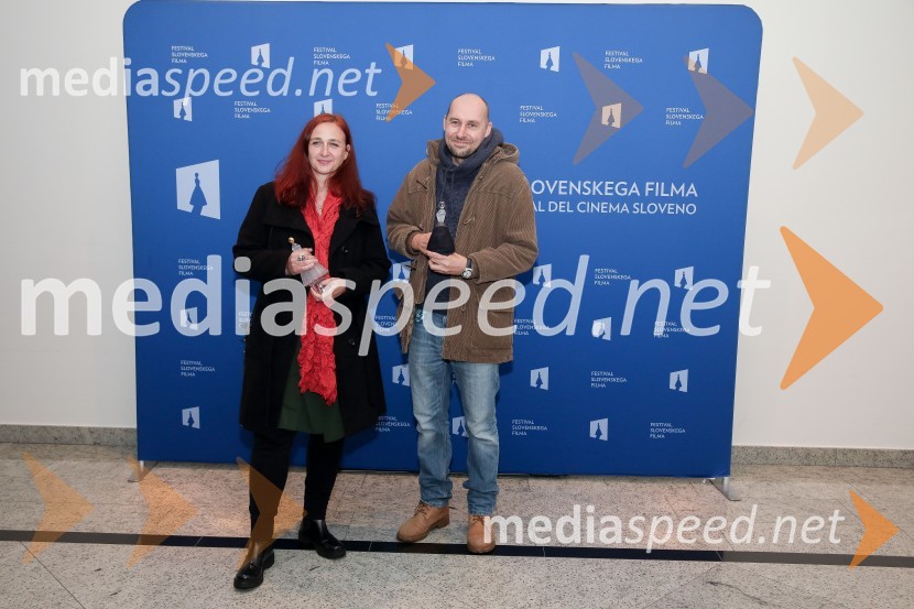  Ida Weiss, producentka;  Martin Turk, scenaristPodelitev nagrad vesna, Festival slovenskega filma