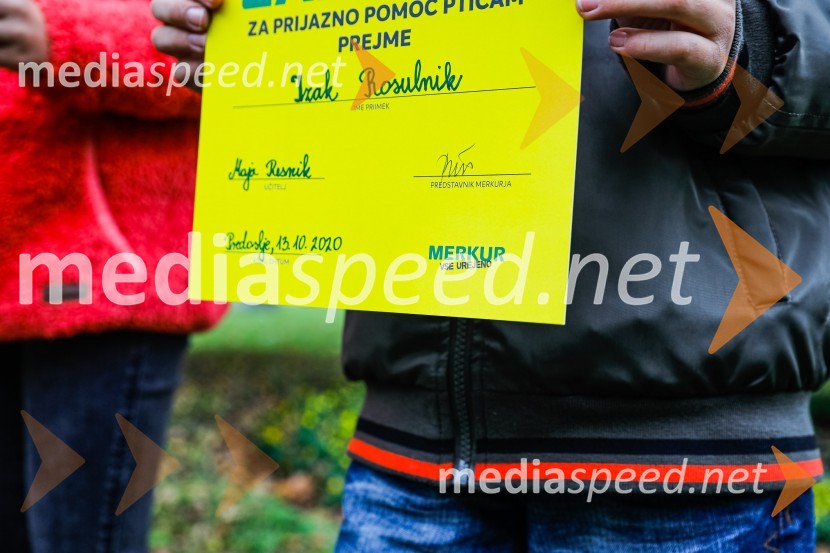 Otvoritev razstave Ptičje hišice v Kranju