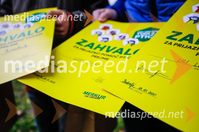 Otvoritev razstave Ptičje hišice v Kranju