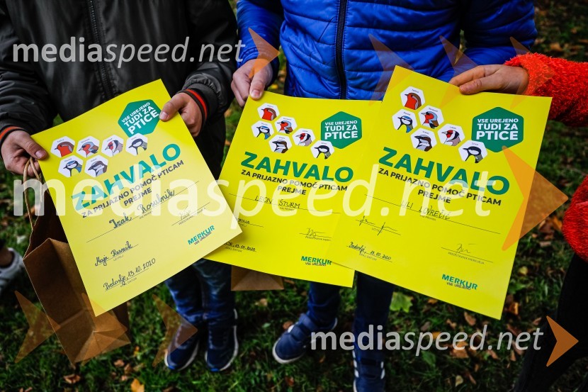 Otvoritev razstave Ptičje hišice v Kranju