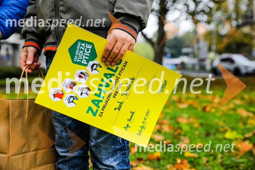 Otvoritev razstave Ptičje hišice v Kranju