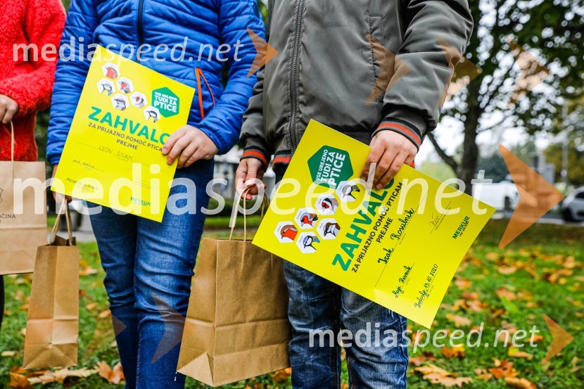 Otvoritev razstave Ptičje hišice v Kranju