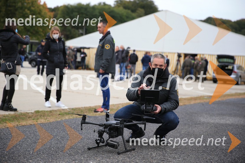 Policijski droni - skupna vaja slovenske in avstrijske policije