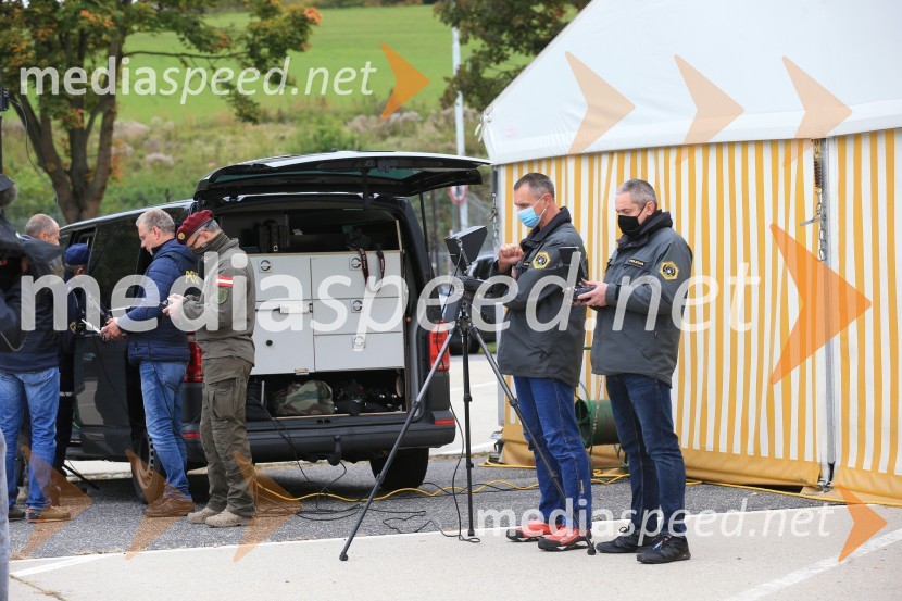 Policijski droni - skupna vaja slovenske in avstrijske policije
