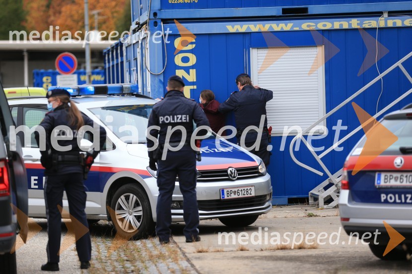 Policijski droni - skupna vaja slovenske in avstrijske policije