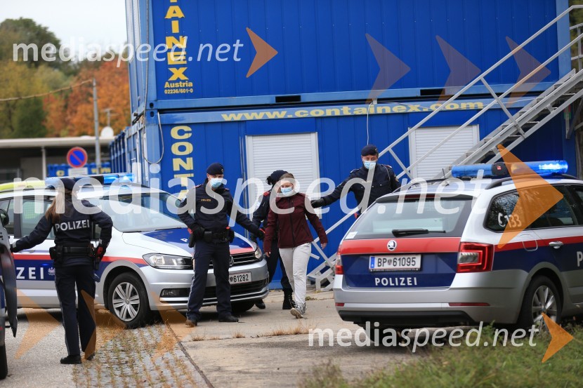 Policijski droni - skupna vaja slovenske in avstrijske policije