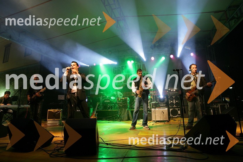 Skupina Rok'n'bandGremo na prvi rok, koncert Univerze v Mariboru