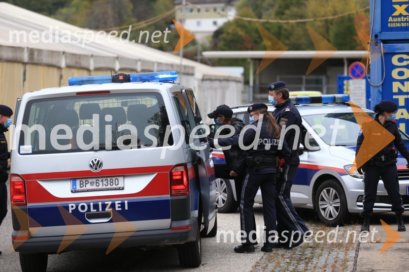 Policijski droni - skupna vaja slovenske in avstrijske policije