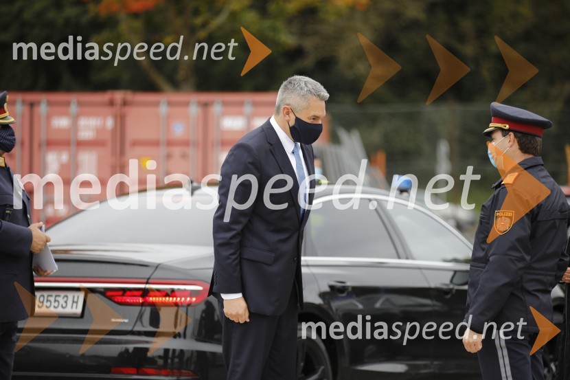  Karl Nehammer, minister za notranje zadeve AvstrijePolicijski droni - skupna vaja slovenske in avstrijske policije