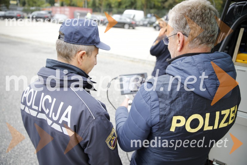 Policijski droni - skupna vaja slovenske in avstrijske policije
