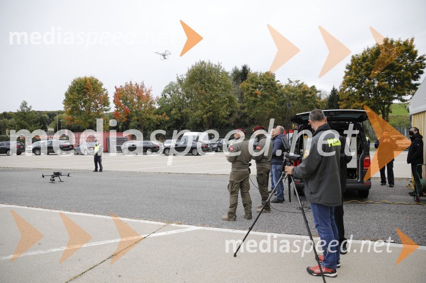 Policijski droni - skupna vaja slovenske in avstrijske policije