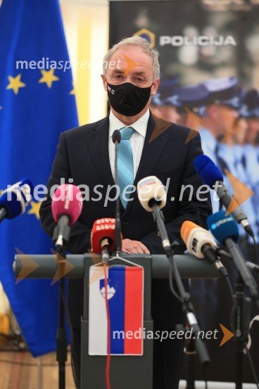  Aleš Hojs, Minister za notranje zadevePolicijski droni - skupna vaja slovenske in avstrijske policije