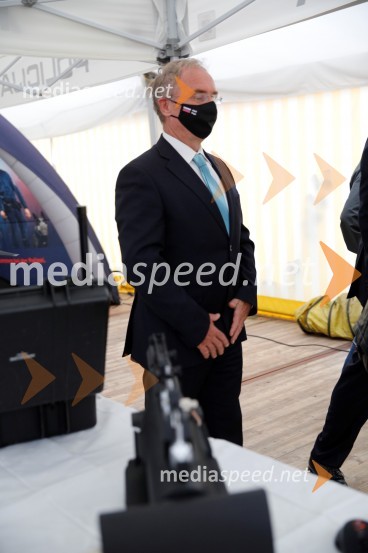  Aleš Hojs, Minister za notranje zadevePolicijski droni - skupna vaja slovenske in avstrijske policije