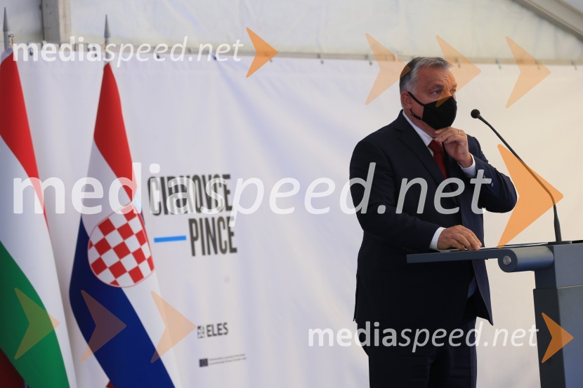  Viktor Orbán, predsednik madžarske vladeOdprtje začetka izgradnje daljnovoda Cirkovce - Pince