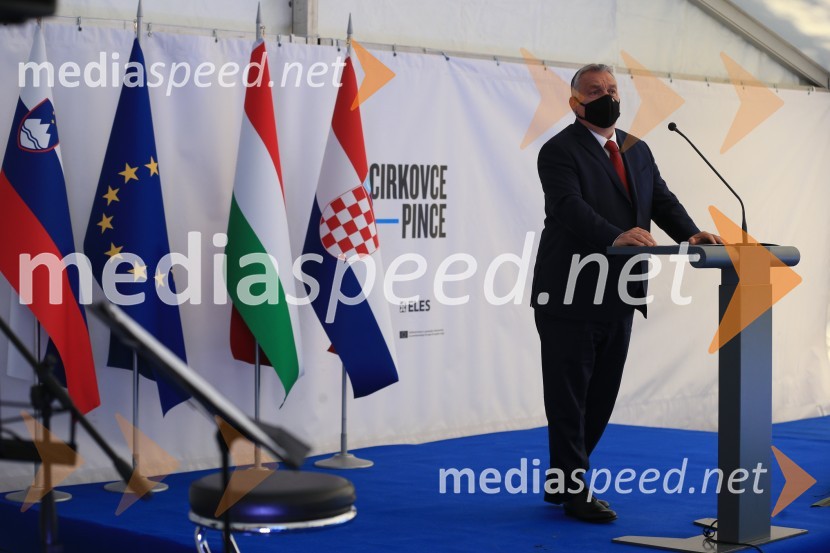  Viktor Orbán, predsednik madžarske vladeOdprtje začetka izgradnje daljnovoda Cirkovce - Pince